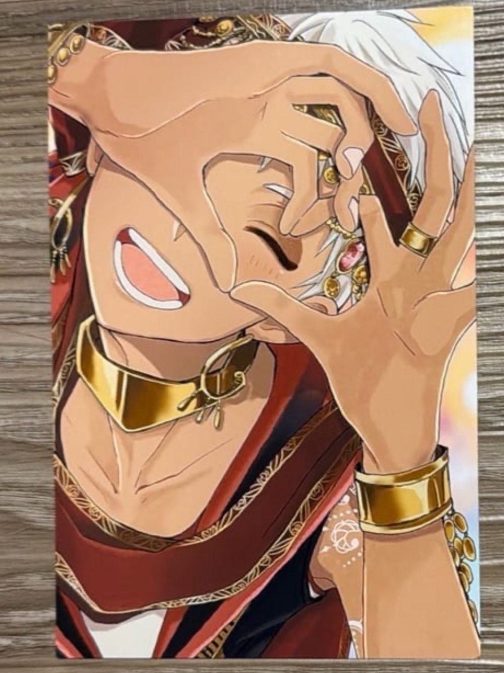 4x6 Disney Twisted Wonderland Kalim Al-Asim anime art print kpop Photocard